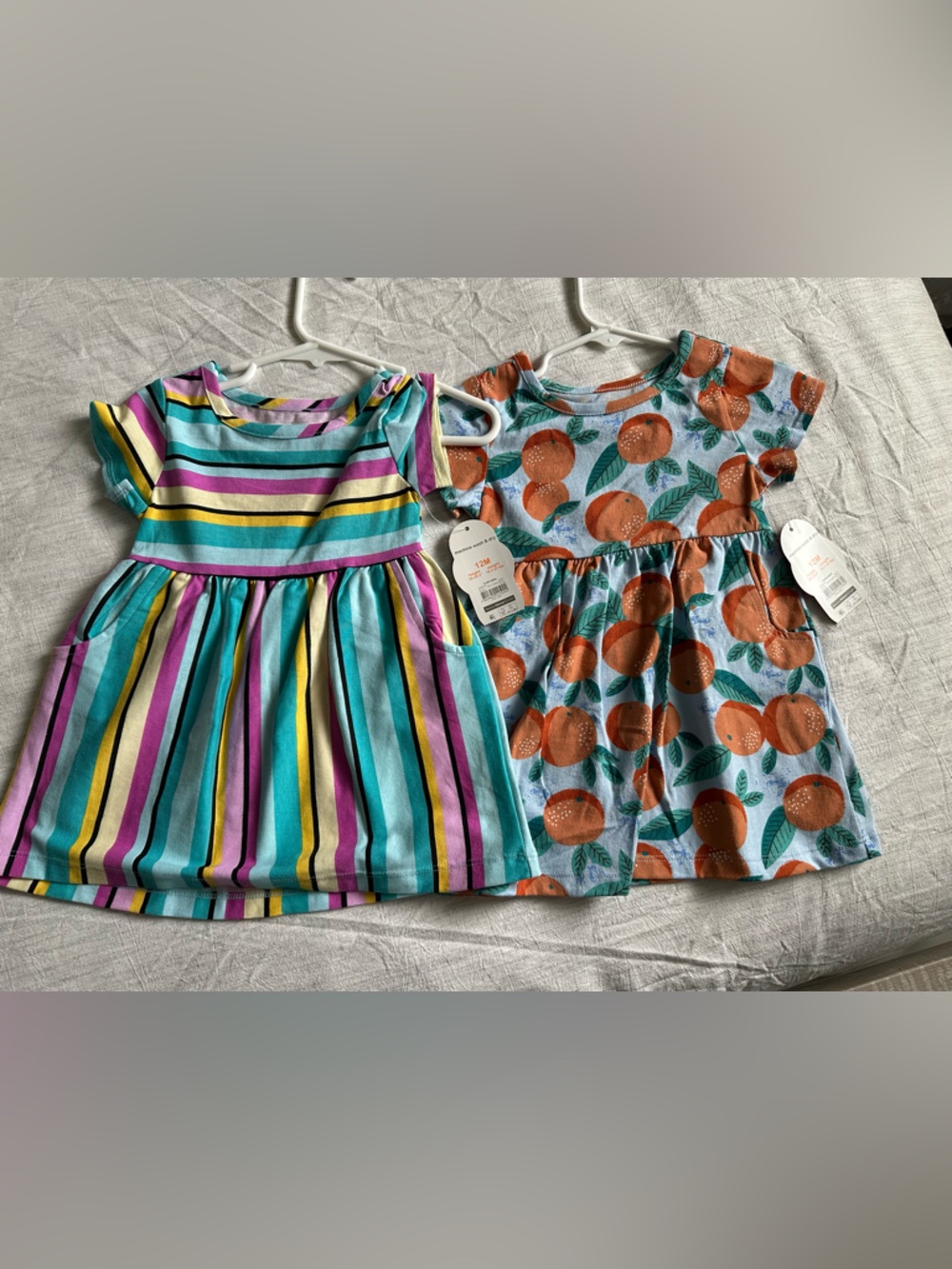 Wonder nation baby dresses nwt 12M